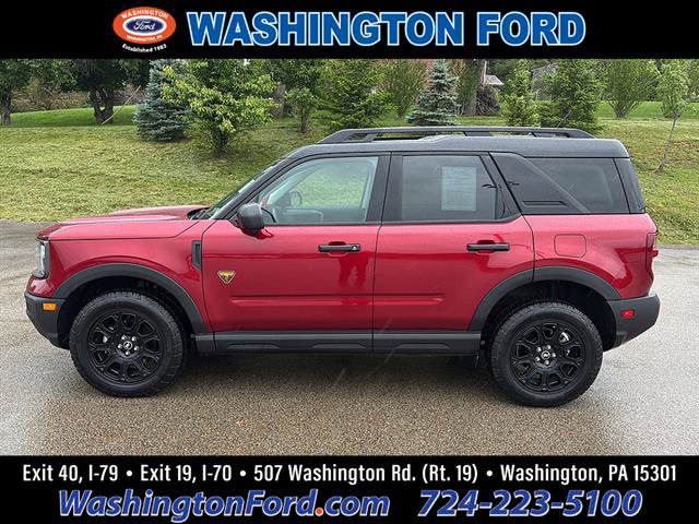 Certified 2025 Ford Bronco Sport Badlands w/ Badlands Tech Package AWD/4WD image 1