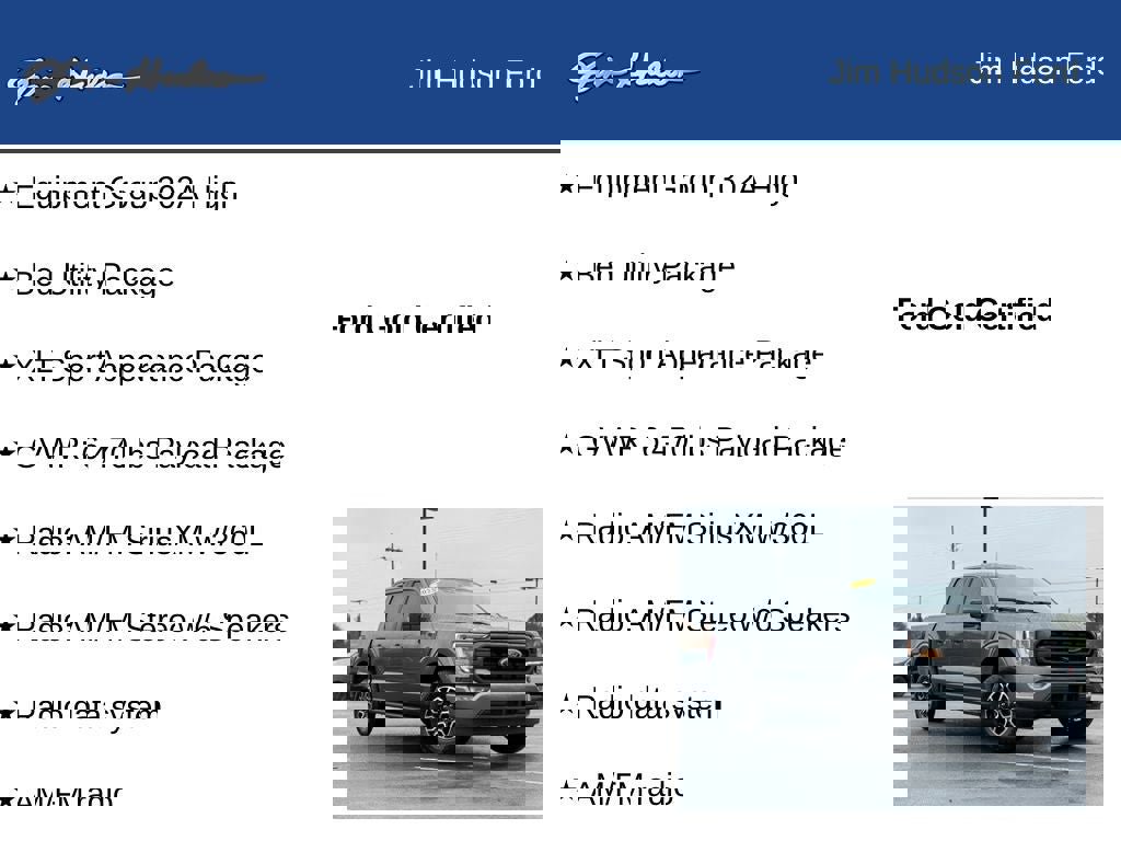 Certified 2023 Ford F150 XLT w/ Equipment Group 302A High image 12