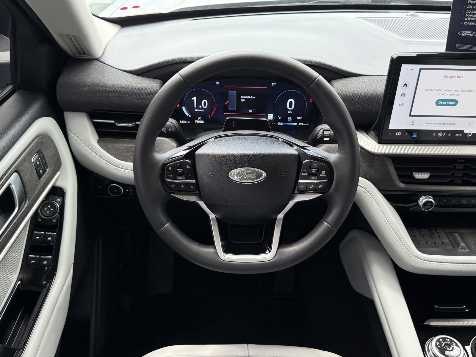 Certified 2025 Ford Explorer Platinum w/ Ultimate Package RWD image 13