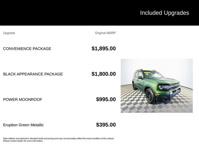 Certified 2025 Ford Bronco Sport Big Bend w/ Convenience Package image 6