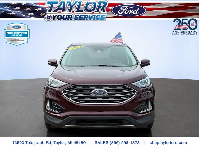 Certified 2021 Ford Edge Titanium AWD/4WD image 3
