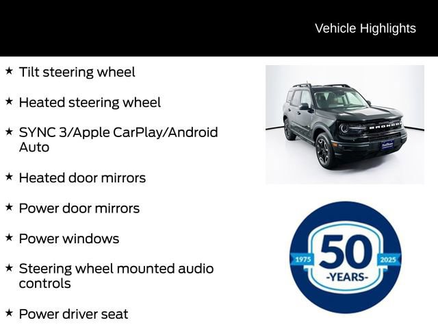 Certified 2023 Ford Bronco Sport Outer Banks w/ Tech Package image 21