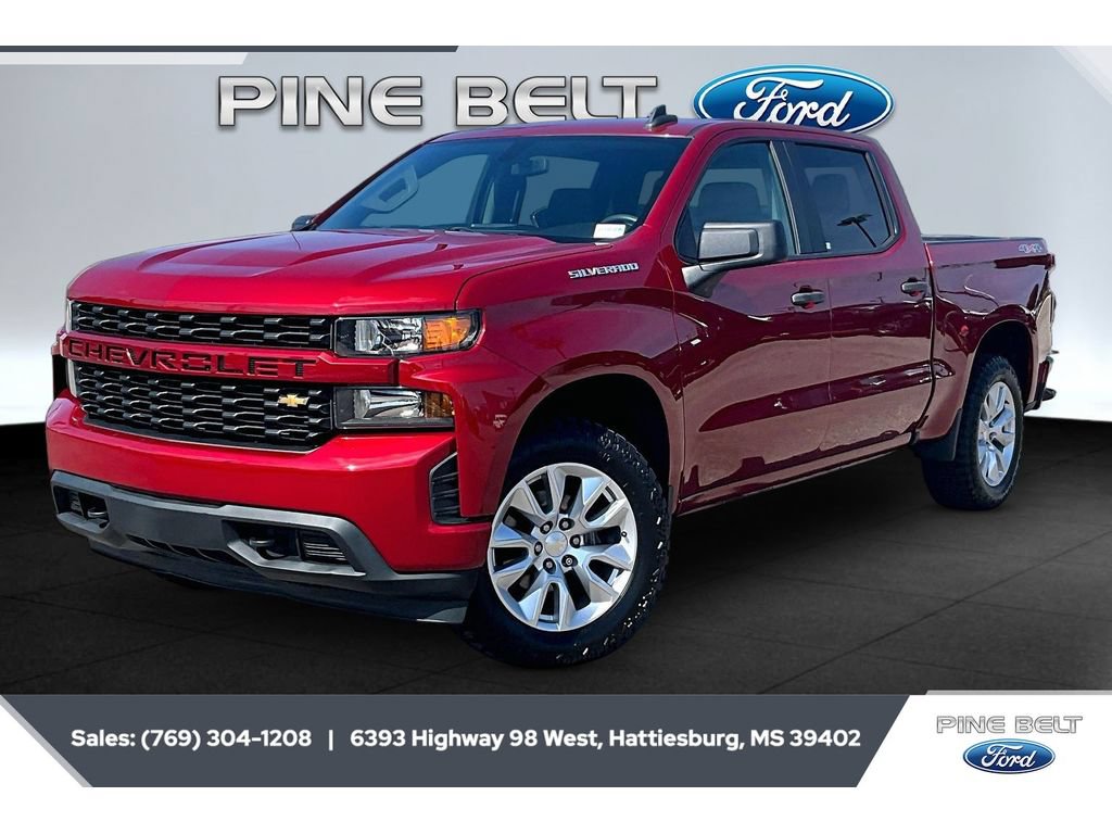 Used 2020 Chevrolet Silverado 1500 Custom w/ Custom Value Package AWD/4WD image 10