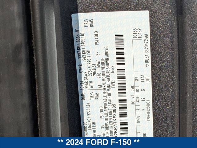 Certified 2024 Ford F150 STX RWD image 23