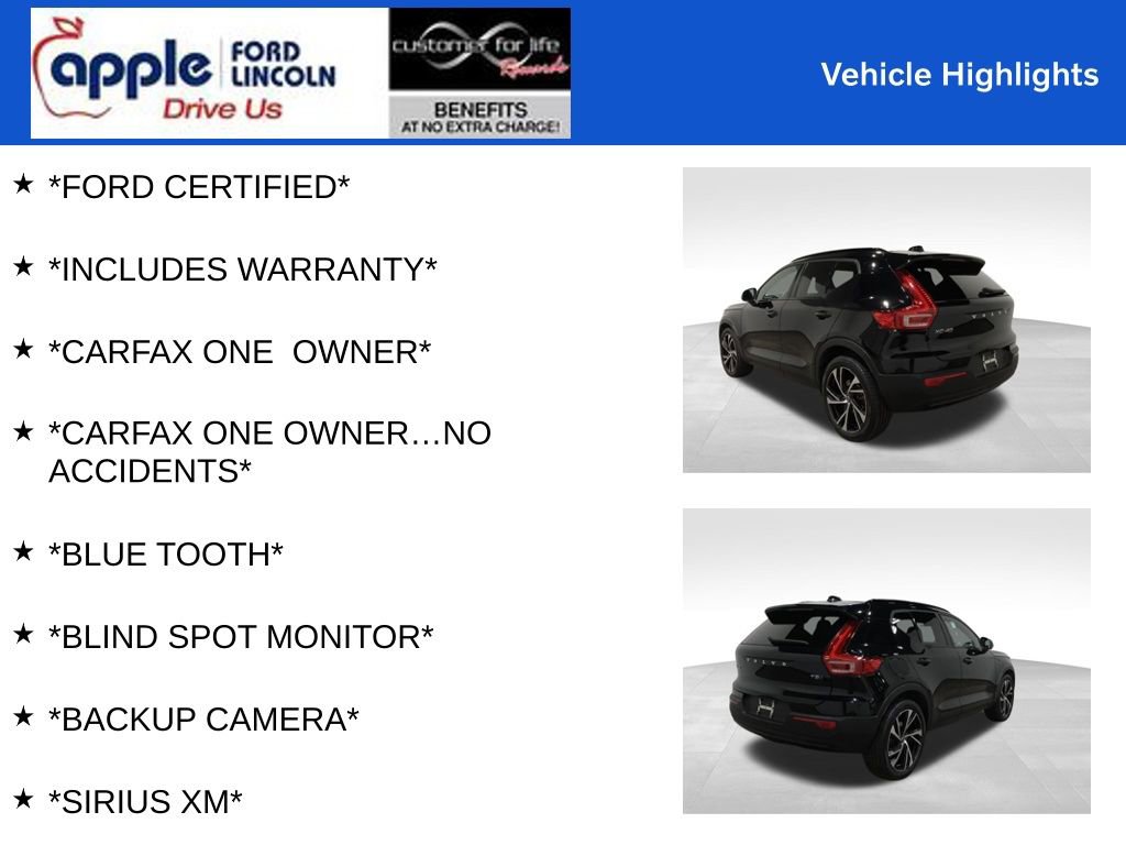 Used 2021 Volvo XC40 T5 R-Design image 9