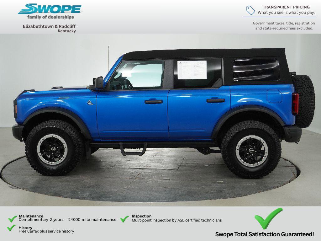 Certified 2023 Ford Bronco Black Diamond w/ Sasquatch Package AWD/4WD image 6