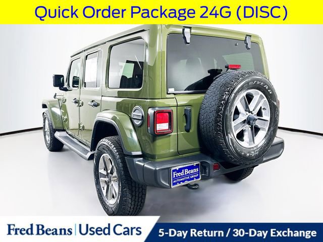 Used 2022 Jeep Wrangler Unlimited Sahara w/ Cold Weather Group image 3