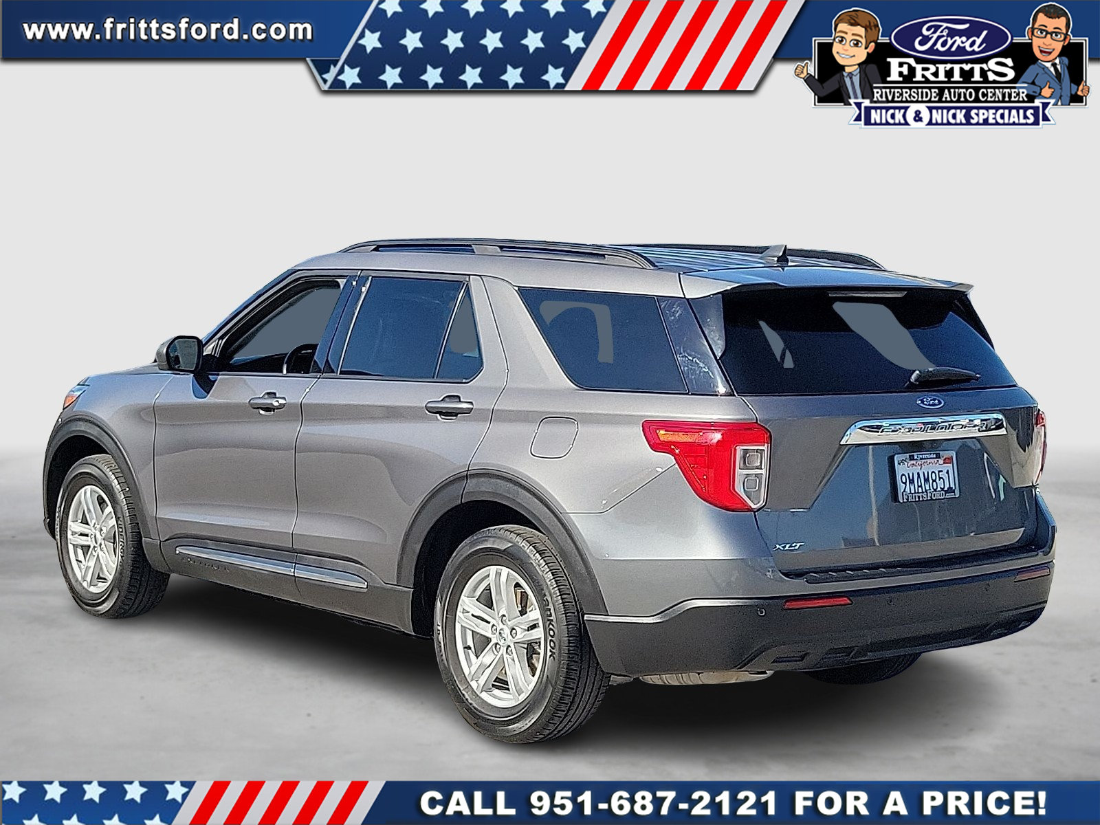 Certified 2024 Ford Explorer XLT RWD image 3