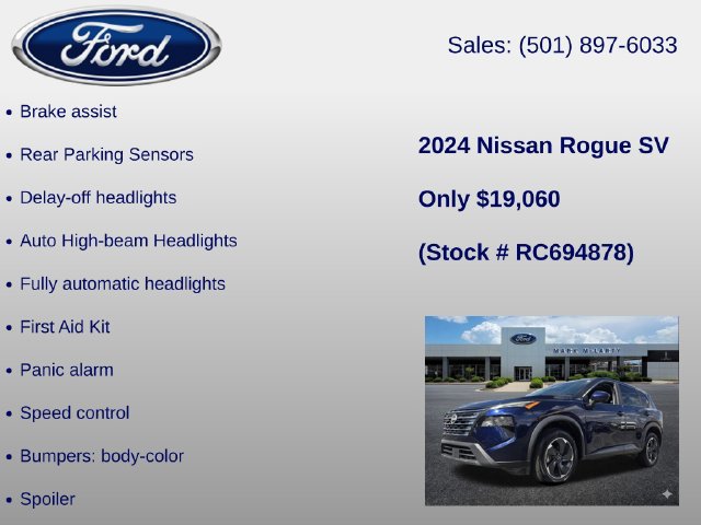 Used 2024 Nissan Rogue SV FWD image 24