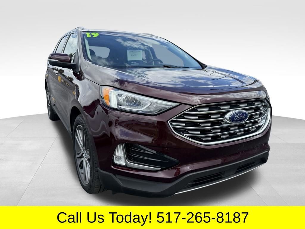 Certified 2019 Ford Edge Titanium w/ Cold Weather Package image 7