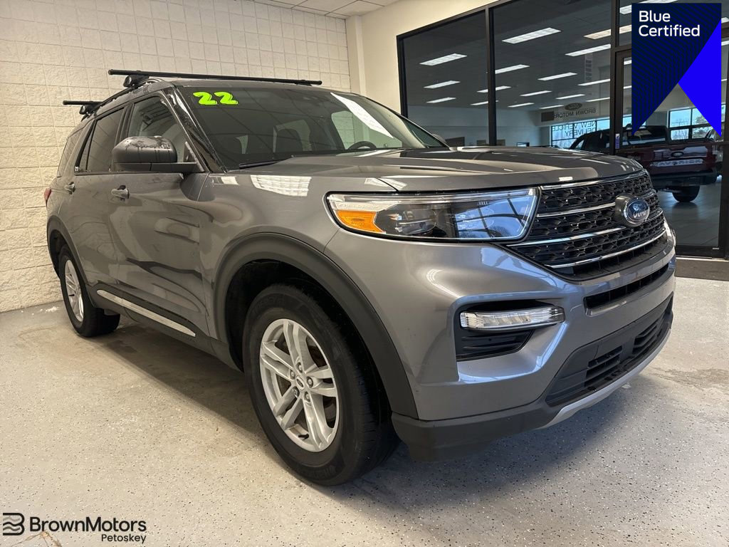 Certified 2022 Ford Explorer XLT w/ Equipment Group 202A image 1
