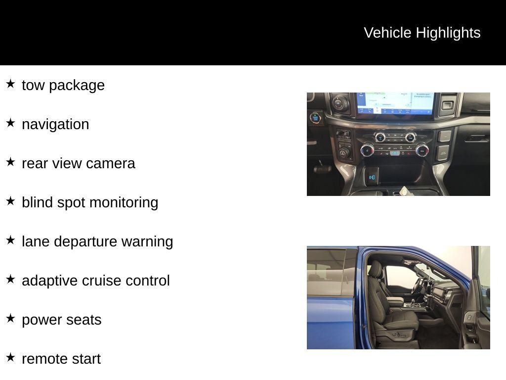 Certified 2023 Ford F150 XLT w/ Equipment Group 302A High AWD/4WD image 11