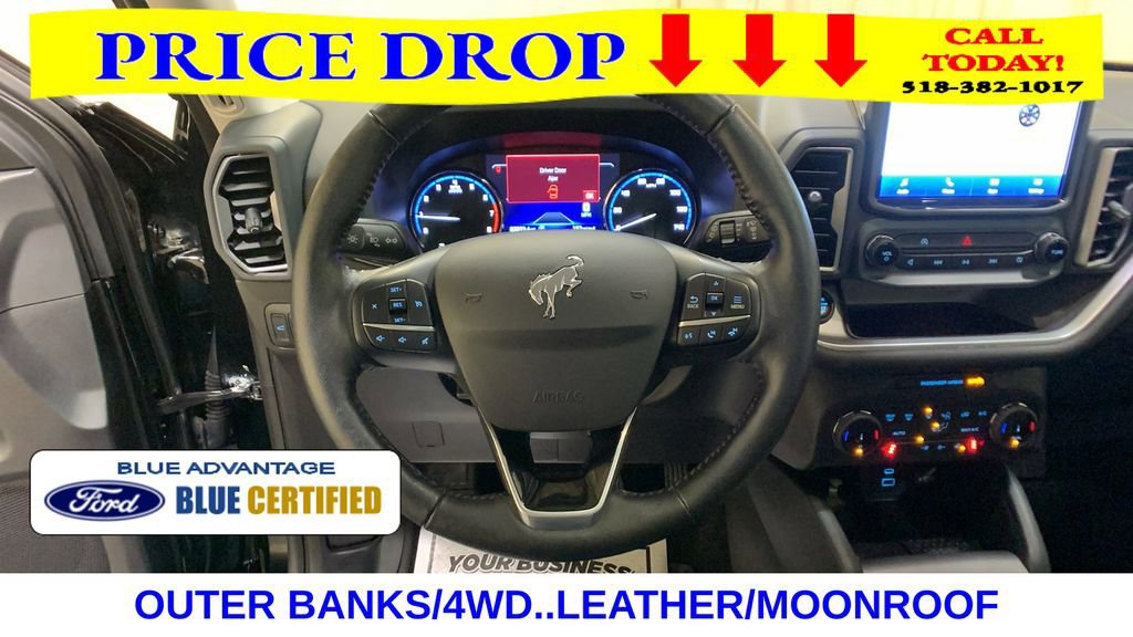 Certified 2022 Ford Bronco Sport Outer Banks w/ Tech Package image 33