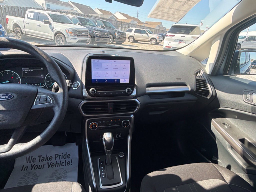 Certified 2022 Ford EcoSport SE w/ Interior Protection Package AWD/4WD image 22