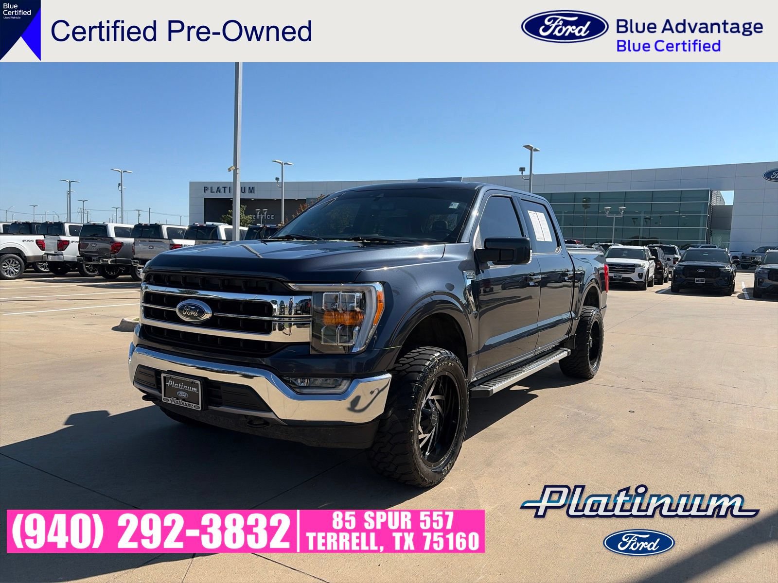 Certified 2022 Ford F150 Lariat w/ Bed Utility Package