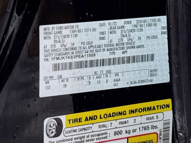 Certified 2023 Ford Expedition Max Limited RWD image 35