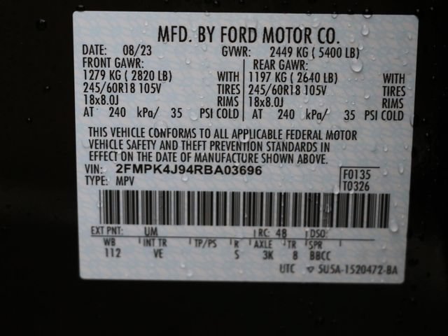 Certified 2024 Ford Edge SEL AWD/4WD image 32