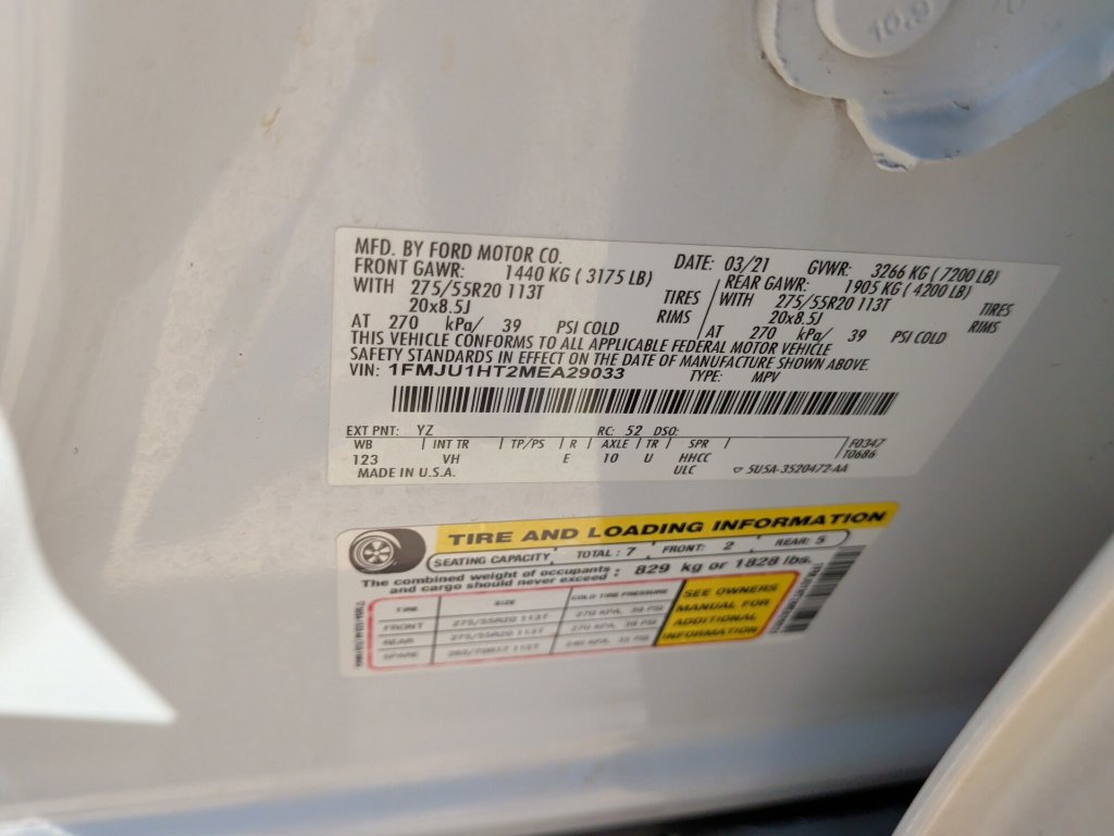 Certified 2021 Ford Expedition XLT RWD image 35