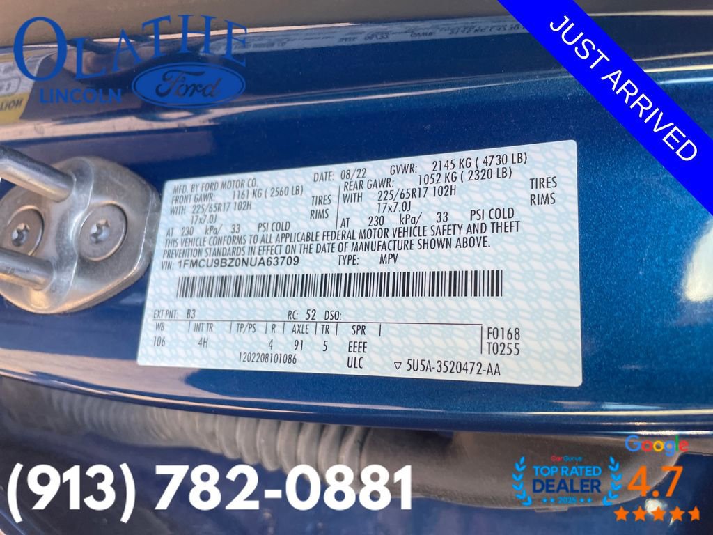 Certified 2022 Ford Escape SE image 4