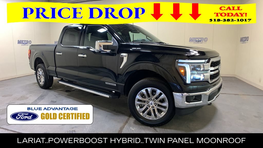 Certified 2025 Ford F150 Lariat w/ Equipment Group 502A High AWD/4WD image 1