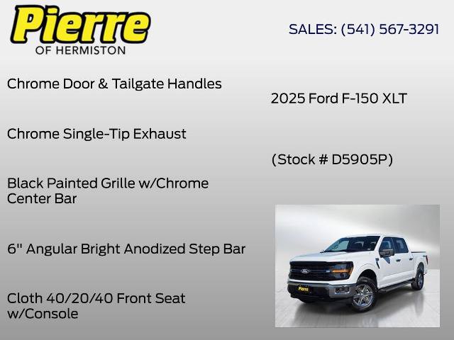 Certified 2025 Ford F150 XLT w/ Equipment Group 301A Standard AWD/4WD image 18