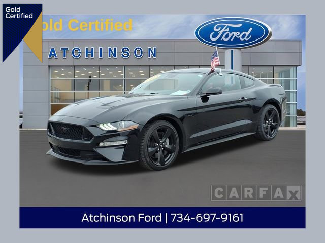 Certified 2022 Ford Mustang GT Premium w/ Equipment Group 401A image 1