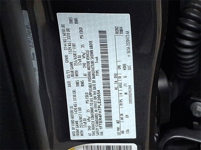 Certified 2023 Ford Ranger XLT w/ Equipment Group 301A Mid image 27