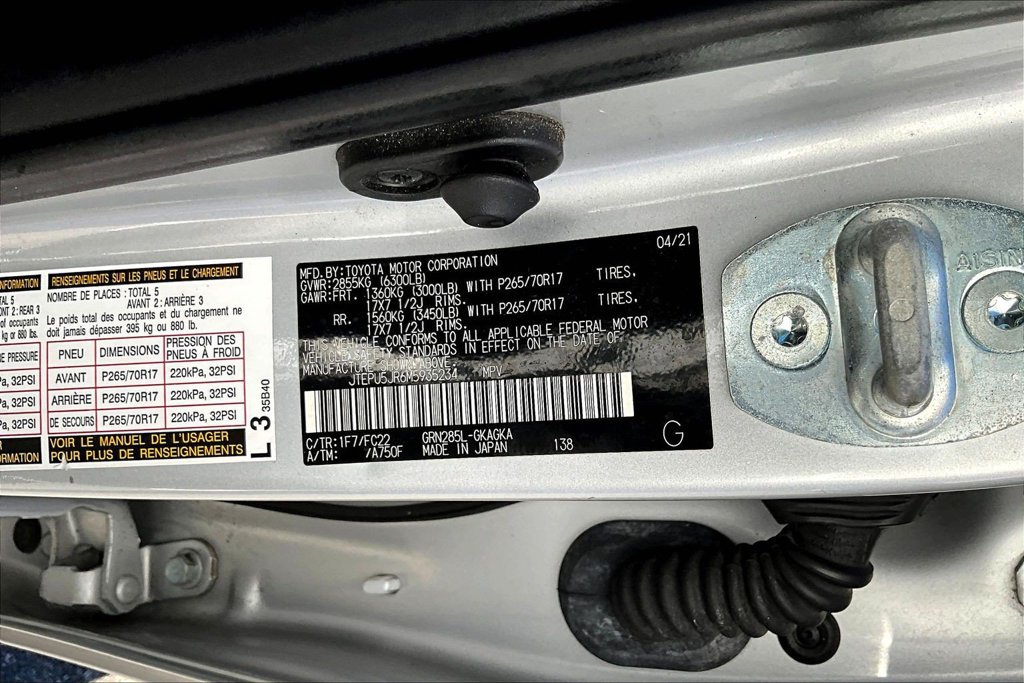 Used 2021 Toyota 4Runner TRD Off-Road AWD/4WD image 21