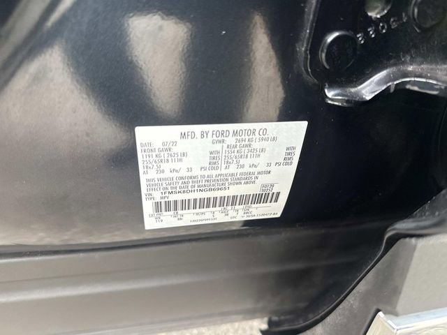 Certified 2022 Ford Explorer XLT w/ Class IV Trailer Tow Package image 28