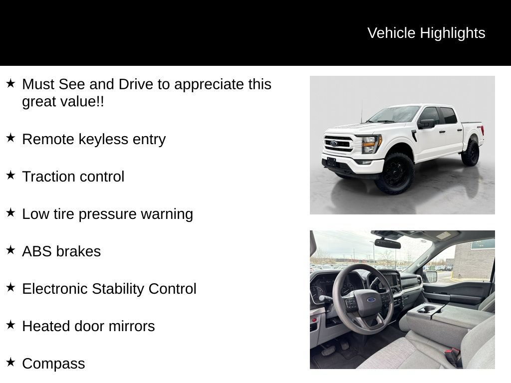 Certified 2023 Ford F150 XLT w/ Trailer Tow Package AWD/4WD image 16