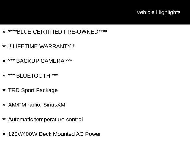 Used 2023 Toyota Tacoma TRD Sport w/ Advanced Technology Package AWD/4WD image 44