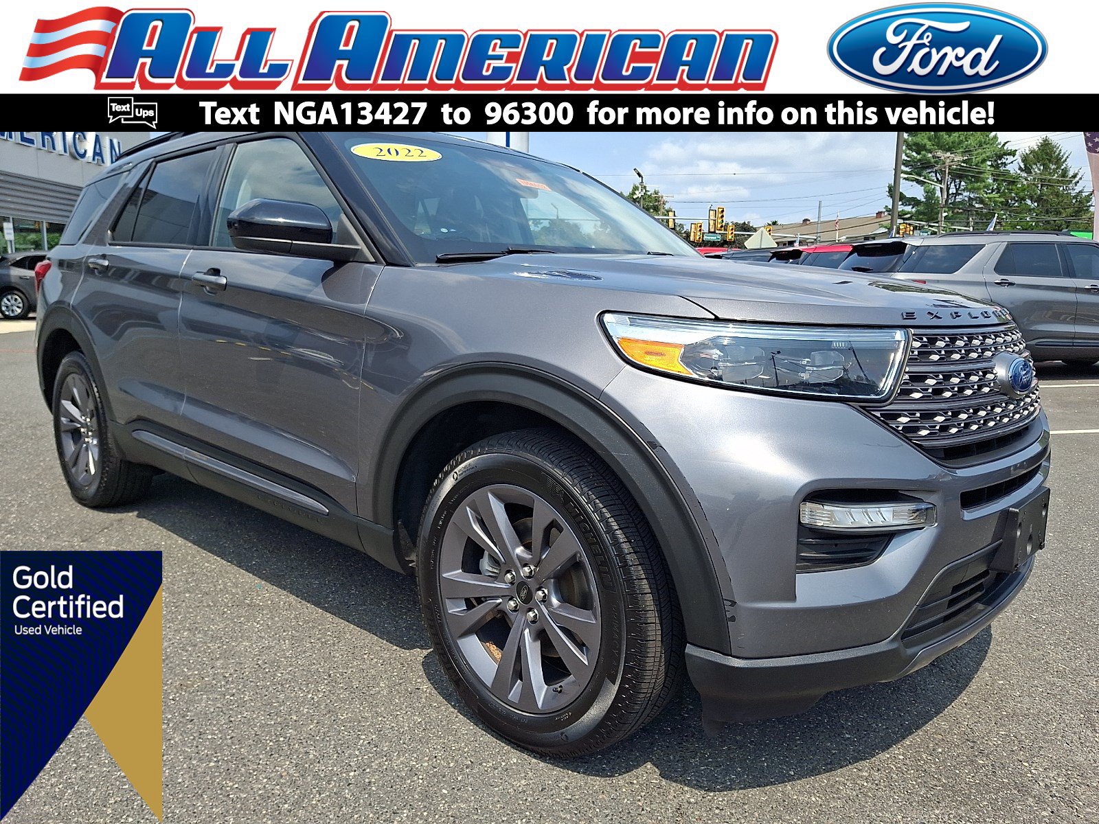 Certified 2022 Ford Explorer XLT w/ Equipment Group 202A