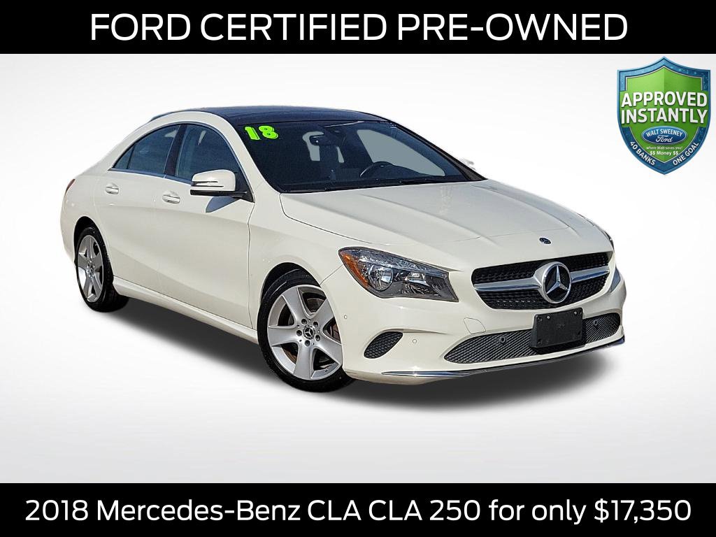 Used 2018 Mercedes-Benz CLA 250 4MATIC