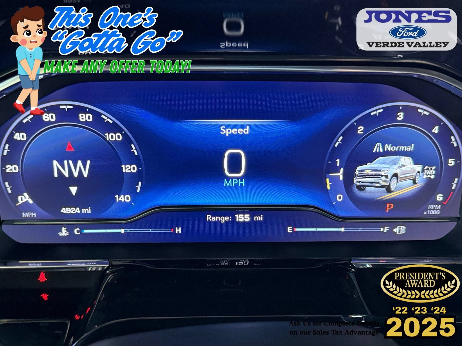 Used 2025 Chevrolet Silverado 1500 LTZ w/ Z71 Off-Road Package AWD/4WD image 23