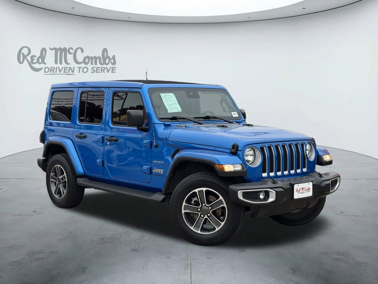 Used 2023 Jeep Wrangler Sahara w/ Safety Group image 1