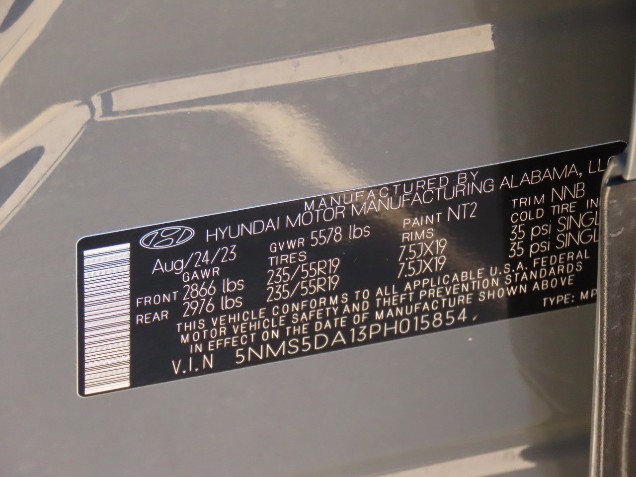 Used 2023 Hyundai Santa Fe Limited w/ Cargo Package image 33