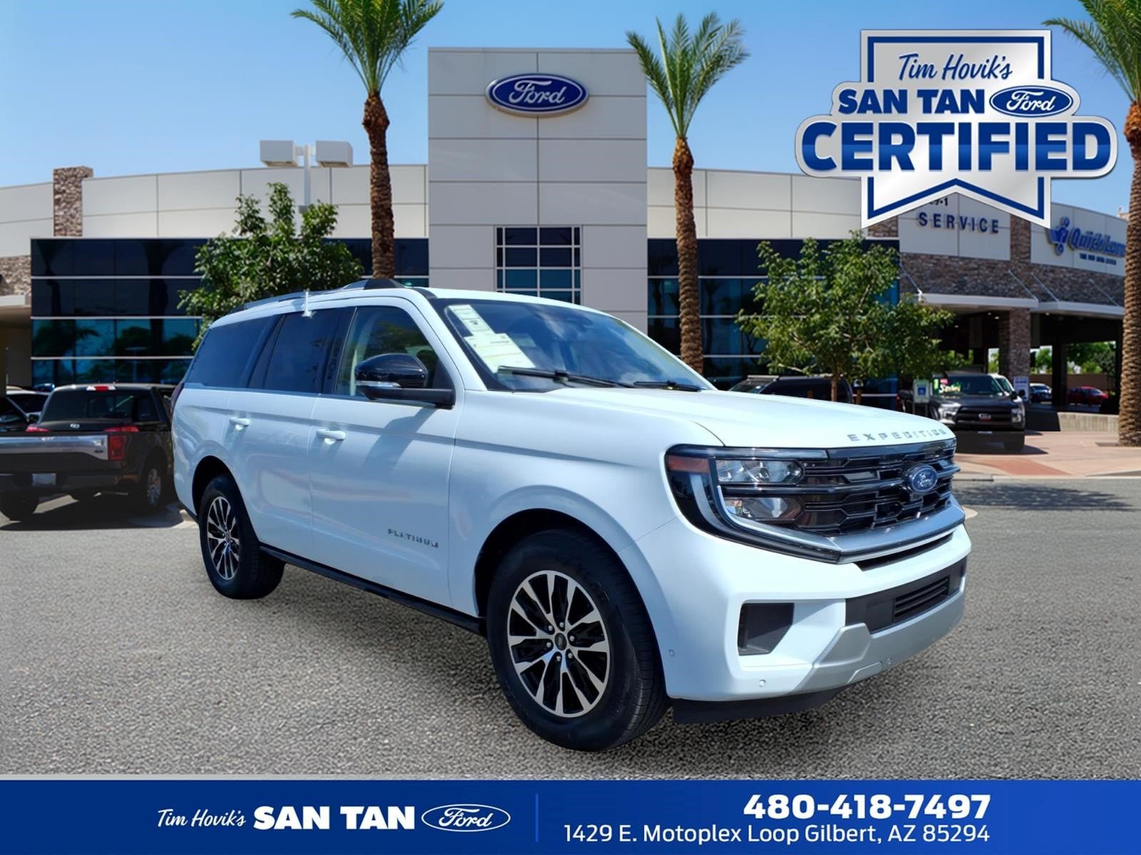 Certified 2025 Ford Expedition Platinum