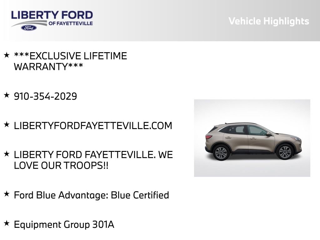 Certified 2021 Ford Escape SEL FWD image 5
