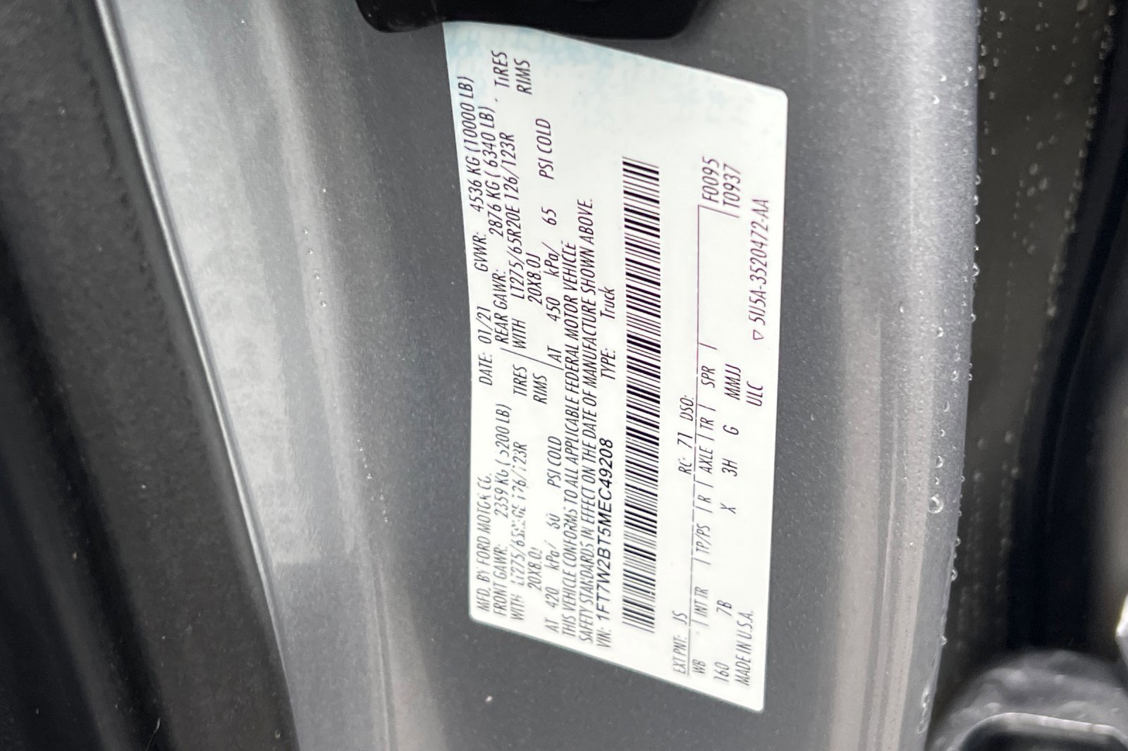 Certified 2021 Ford F250 Platinum image 28