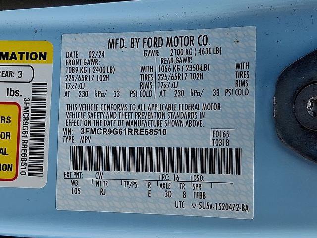 Certified 2024 Ford Bronco Sport Heritage w/ Heritage Convenience Package AWD/4WD image 26