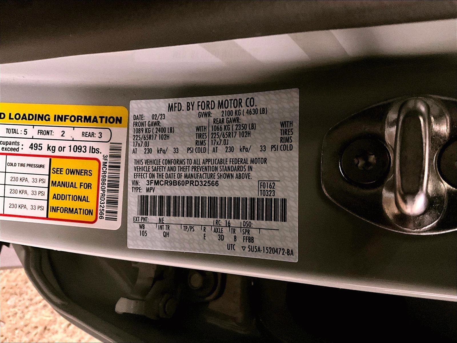 Certified 2023 Ford Bronco Sport Big Bend w/ Convenience Package image 32