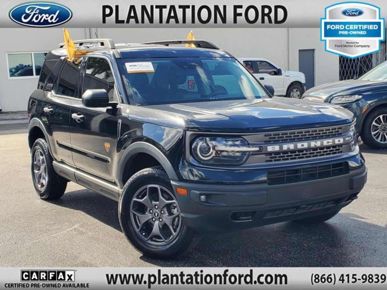 Certified 2023 Ford Bronco Sport Badlands