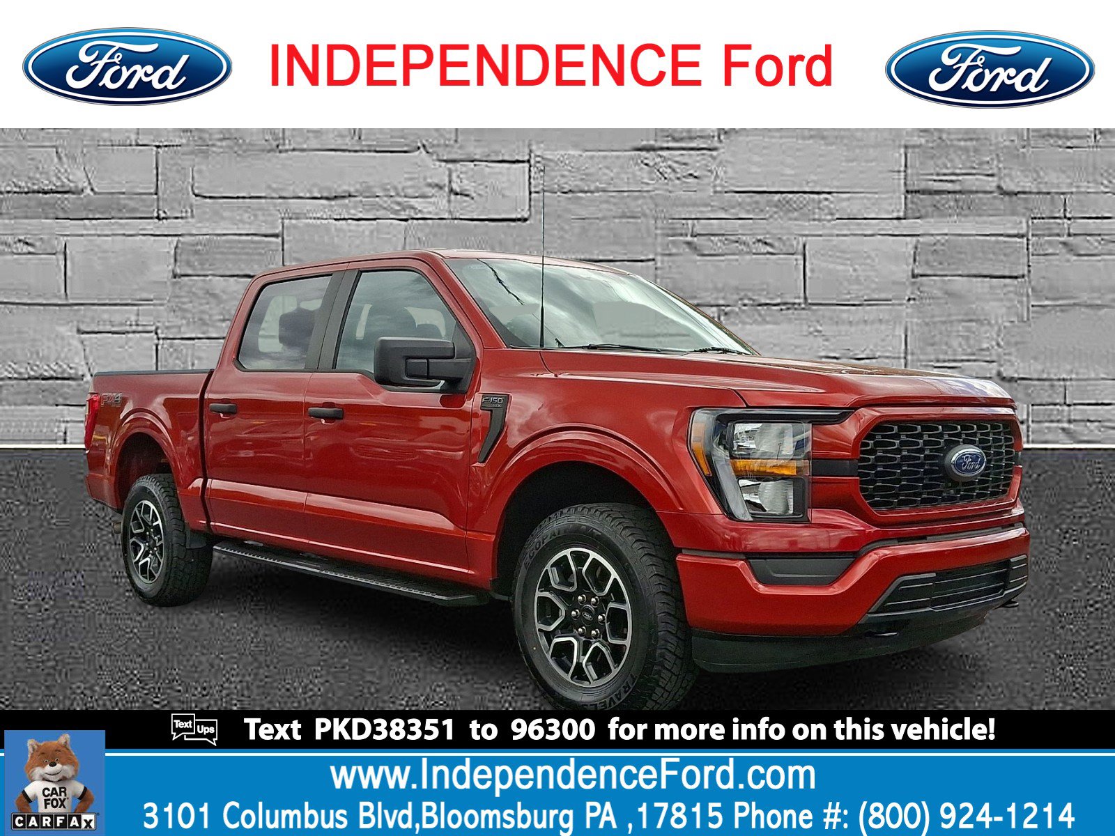 Certified 2023 Ford F150 XL w/ STX Appearance Package