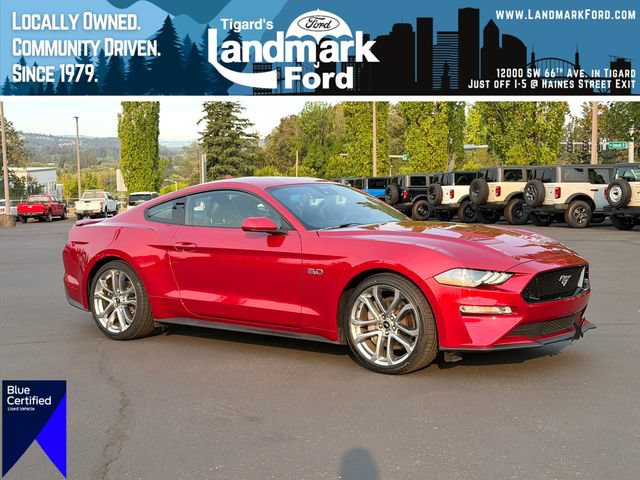 Certified 2022 Ford Mustang GT Premium w/ Ford Safe & Smart Package