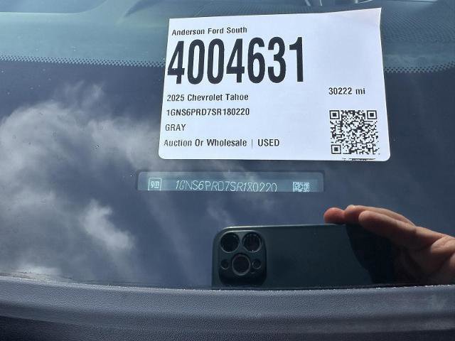 Used 2025 Chevrolet Tahoe Z71 image 36