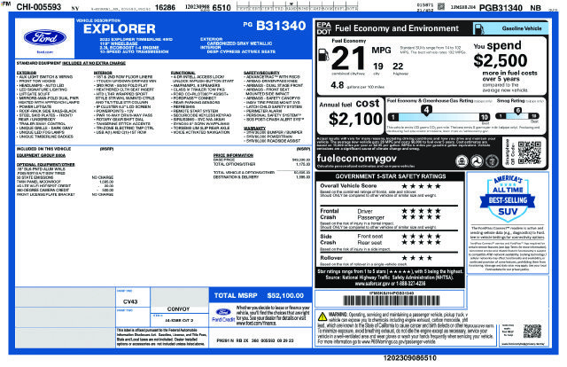 Certified 2023 Ford Explorer Timberline AWD/4WD image 9