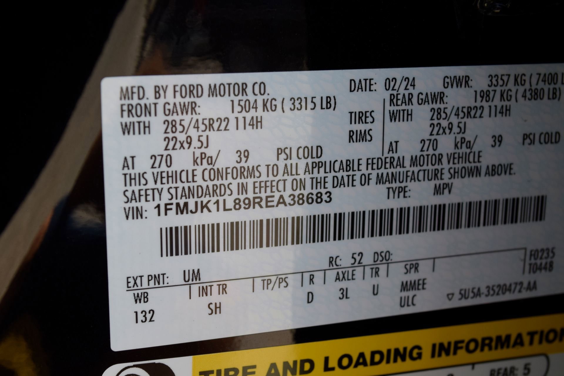 Certified 2024 Ford Expedition Max Platinum image 28