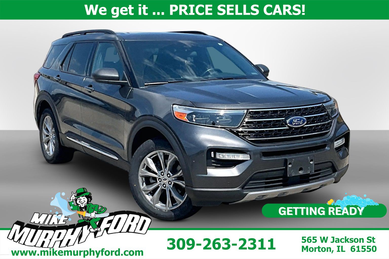 Certified 2020 Ford Explorer XLT w/ Equipment Group 202A AWD/4WD image 1