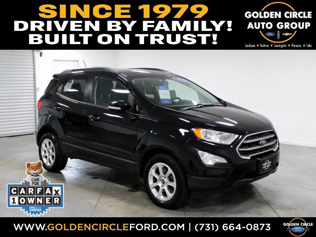 Certified 2021 Ford EcoSport SE FWD 360° Tour