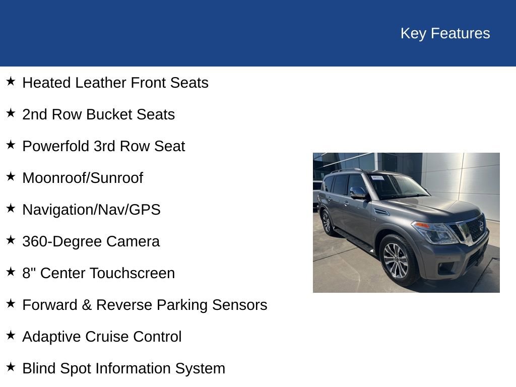 Used 2020 Nissan Armada SL w/ Premium Package RWD image 38
